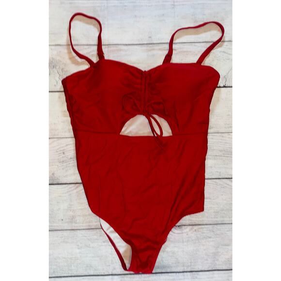 Women’s Plus Size Cut Out One Piece Swimsuit - Size X-Large - Picture 4 of 6